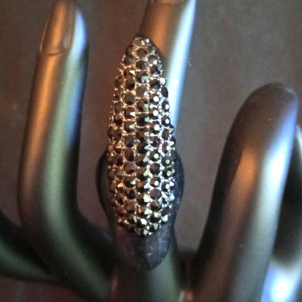 Black Onyx Stone Ring